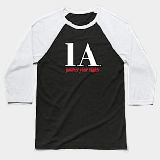 1st Amendment Baseball T-Shirt